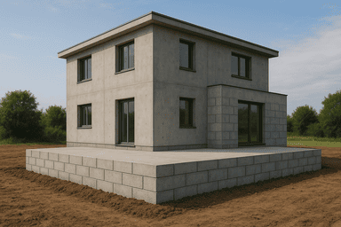 ФБС для дома 8×12 м